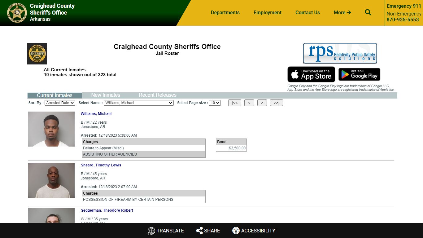 Craighead County Arkansas Sheriff's Office | Jonesboro - Lake City